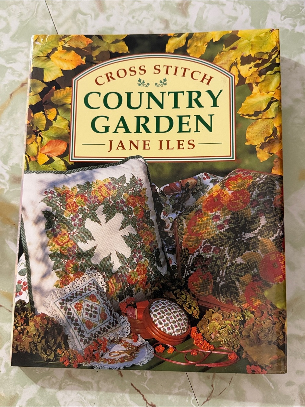 Cross Stitch Country Garden Book by Jane Iles